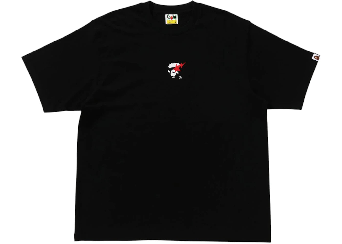 BAPE Sta Ape Face Relaxed Fit Tee Black