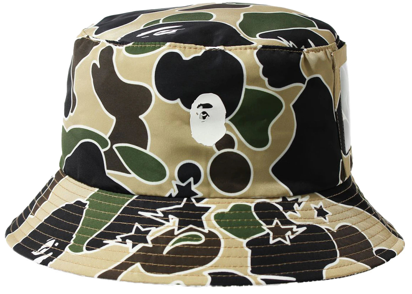 BAPE Sta Camo Pocket Hat Yellow