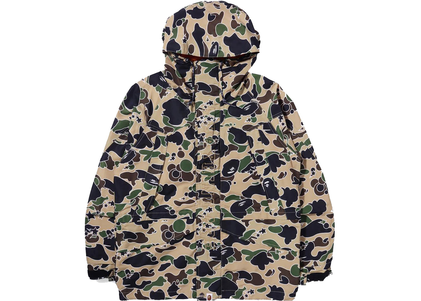 BAPE Sta Camo Snowboard Jacket Yellow