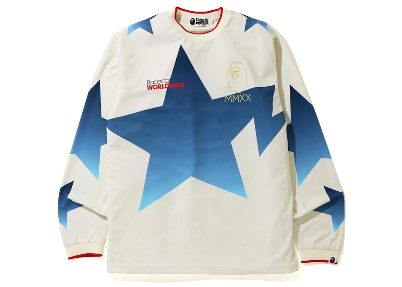 BAPE Sta L/S Tee White