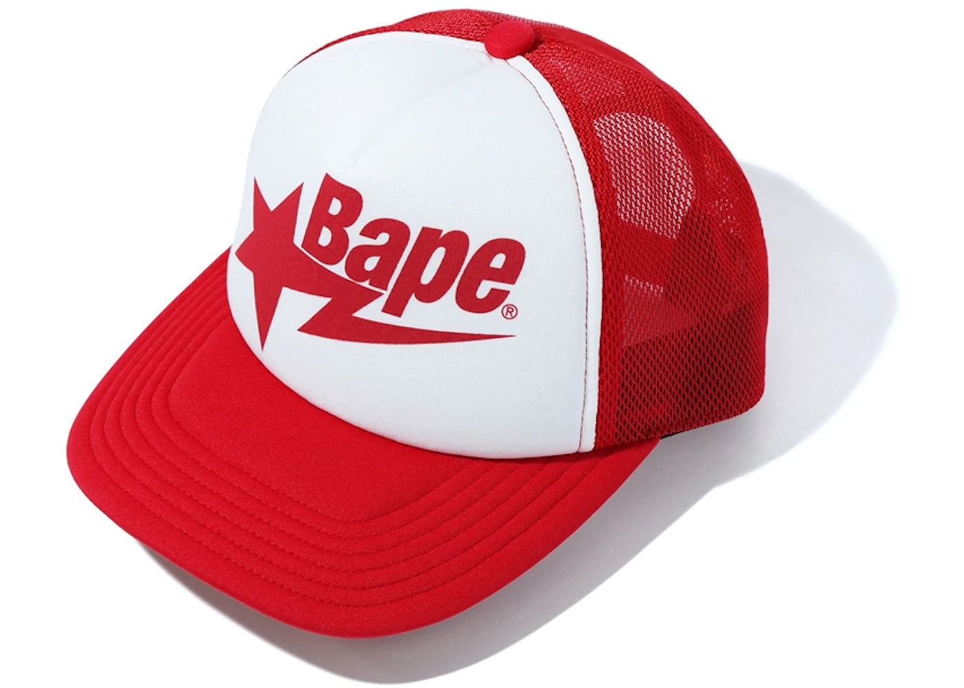 BAPE Sta Mesh Cap Red
