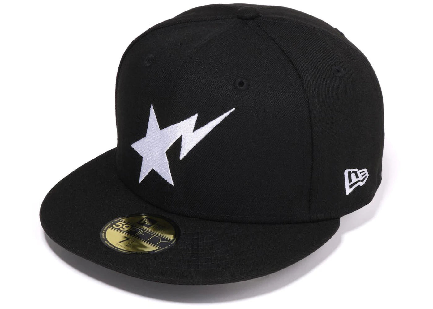 BAPE Sta New Era 59Fifty Hat Black