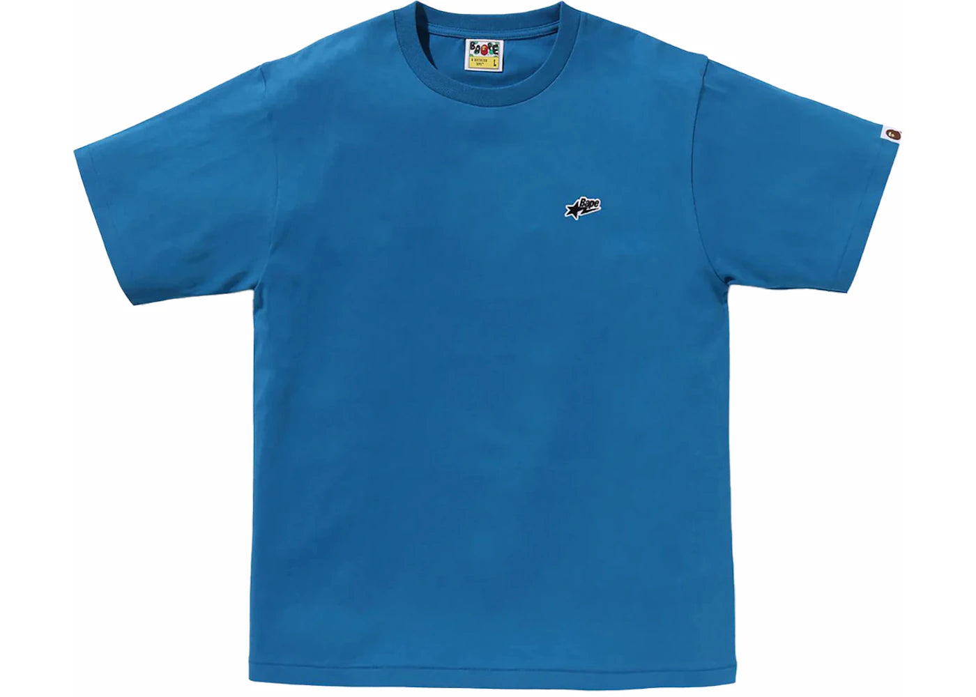 BAPE Sta One Point Tee Blue