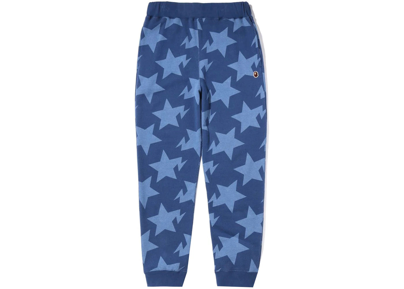 BAPE Sta Pattern Sweat Pants Indigo
