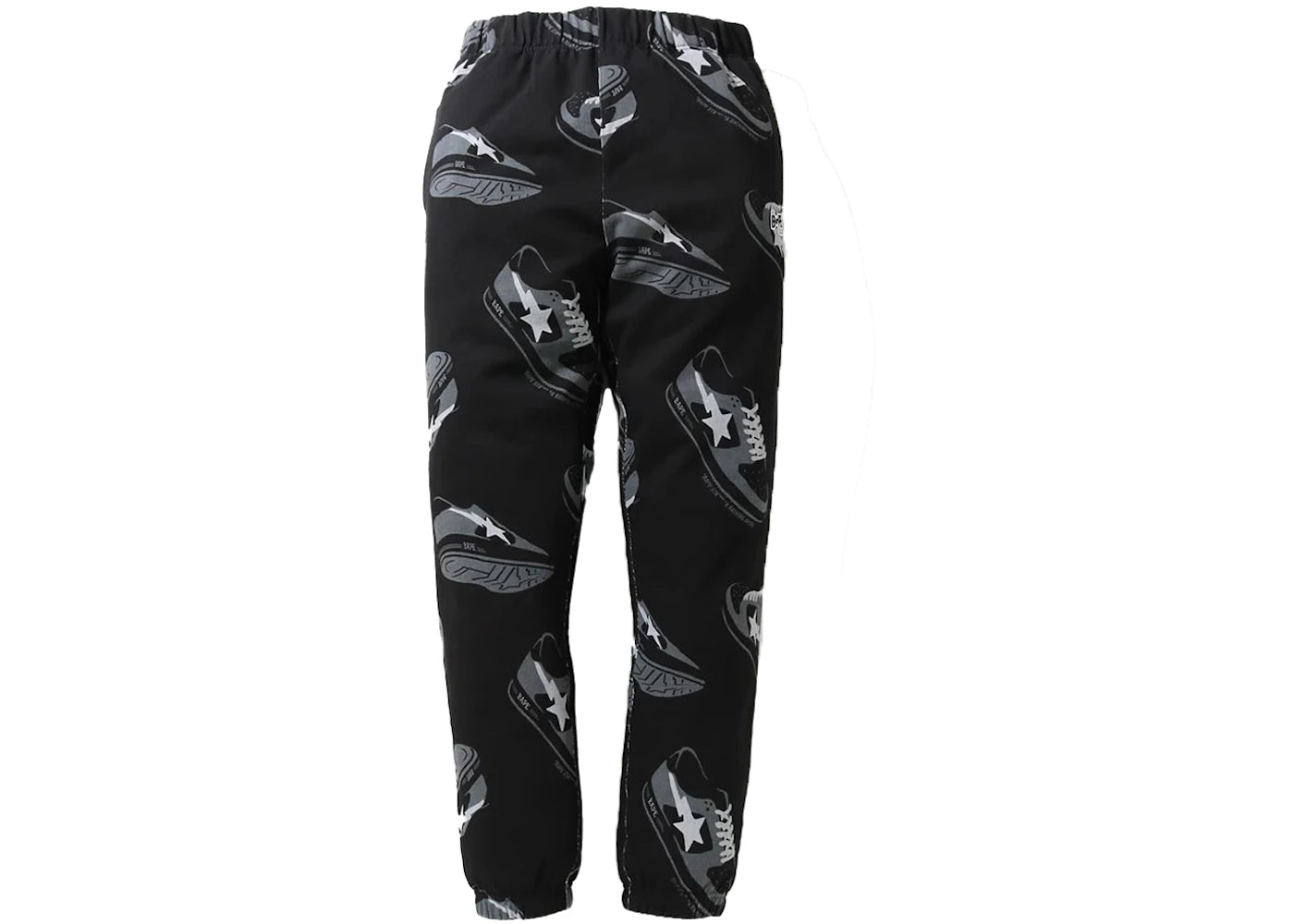 BAPE Sta Random Sweatpants Black