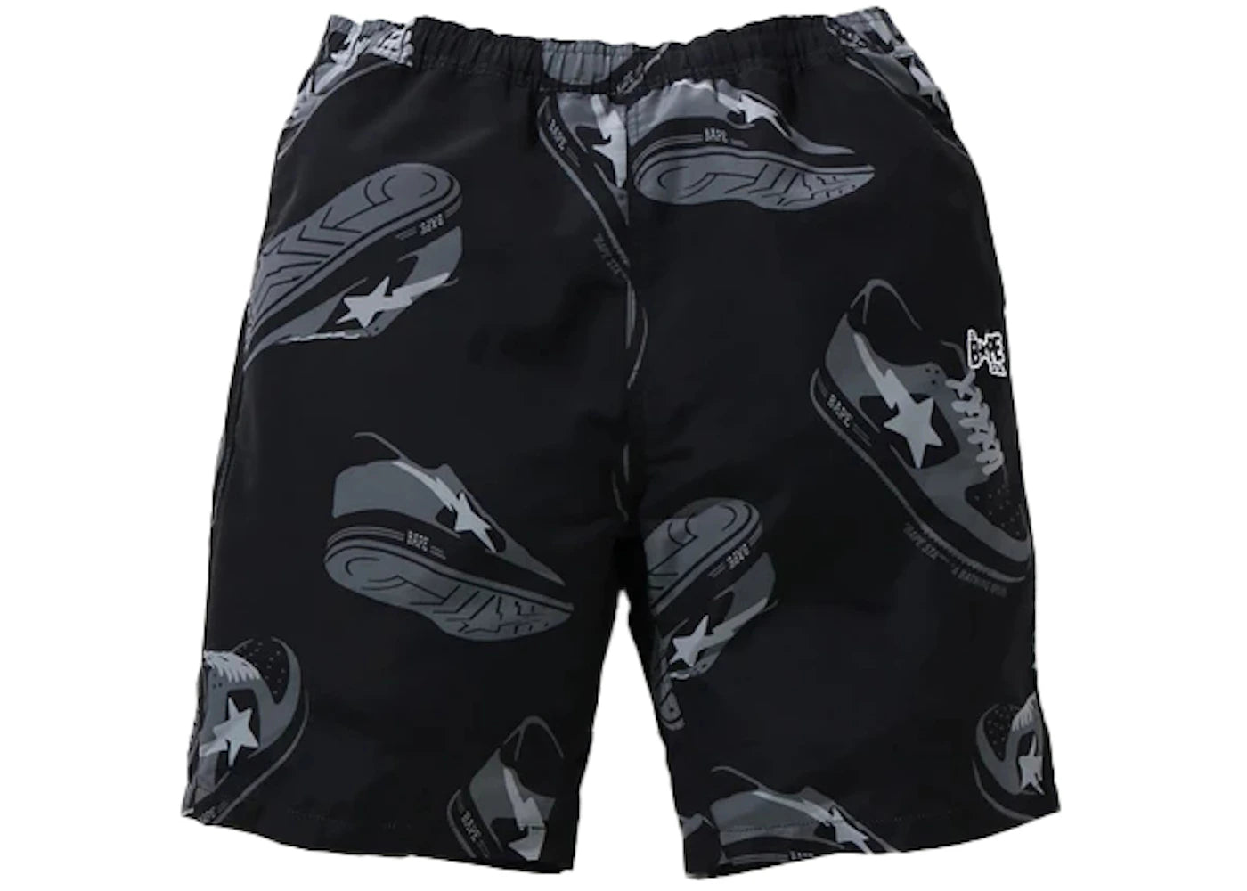 BAPE Sta Random Track Shorts Black