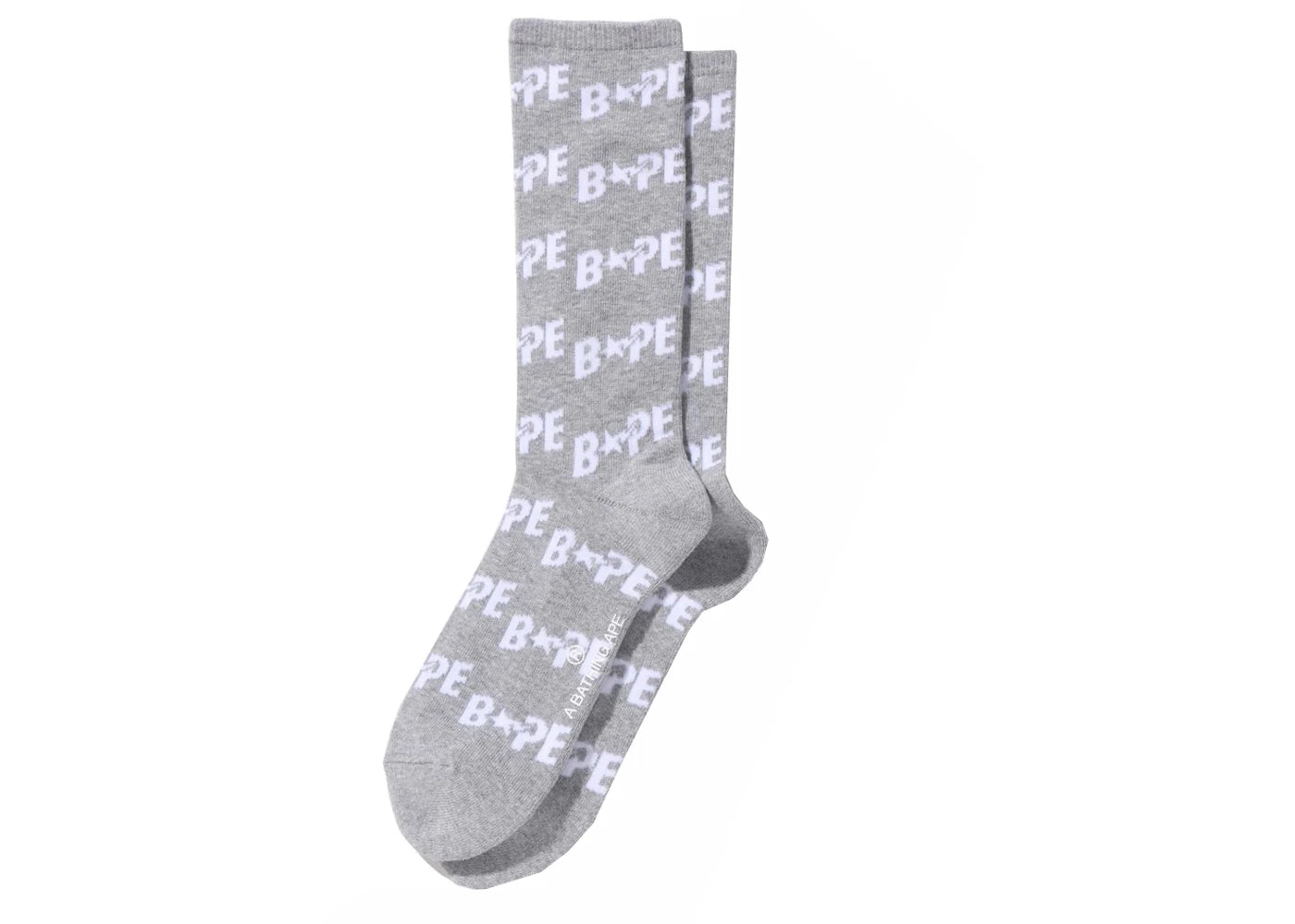 BAPE Sta Socks Gray