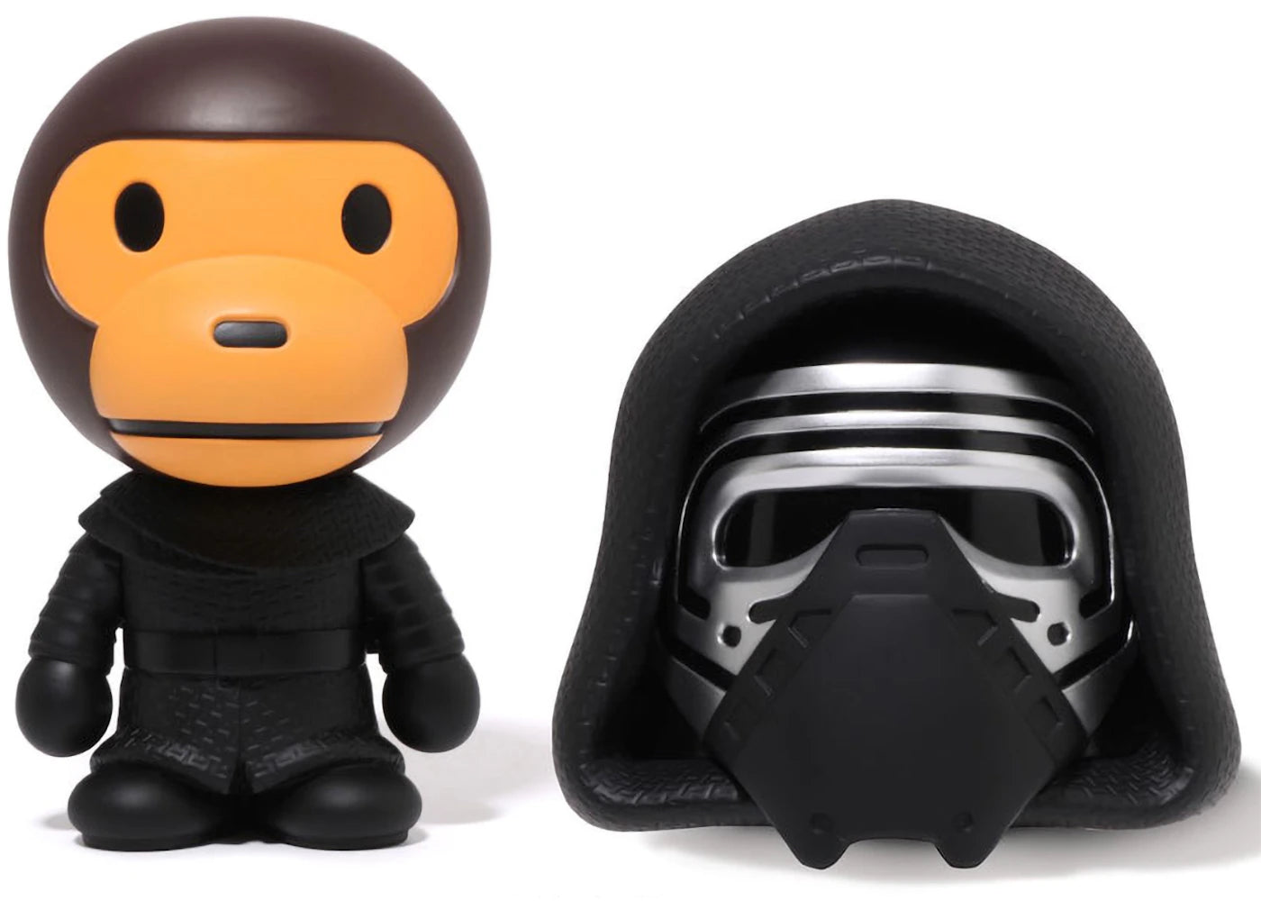 BAPE Star Wars x Baby Milo VCD Kylo Ren Figure Black