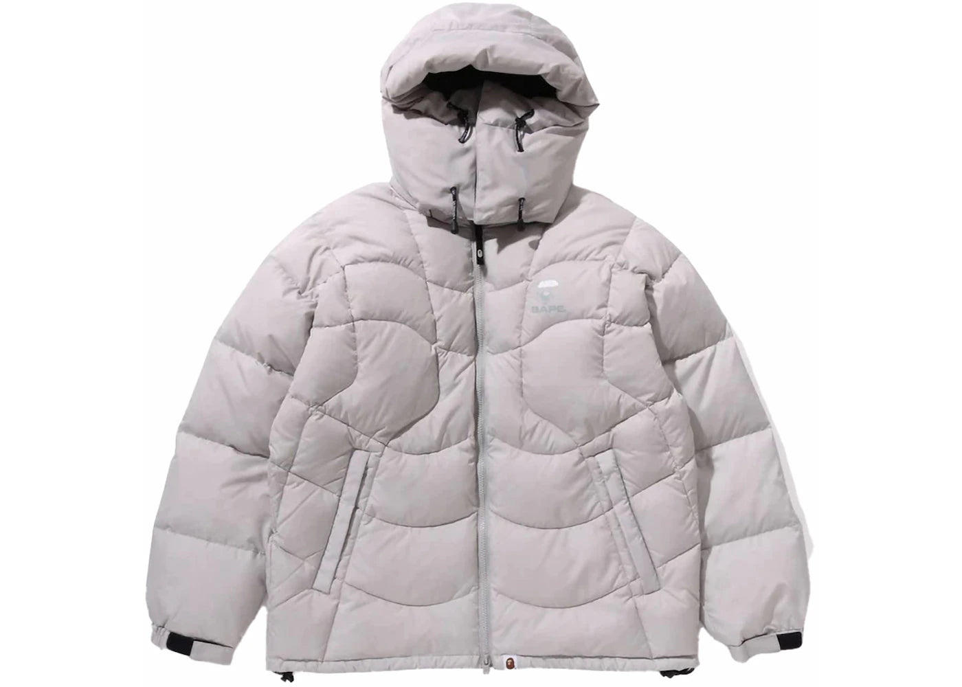 BAPE Stitching Down Jacket Gray