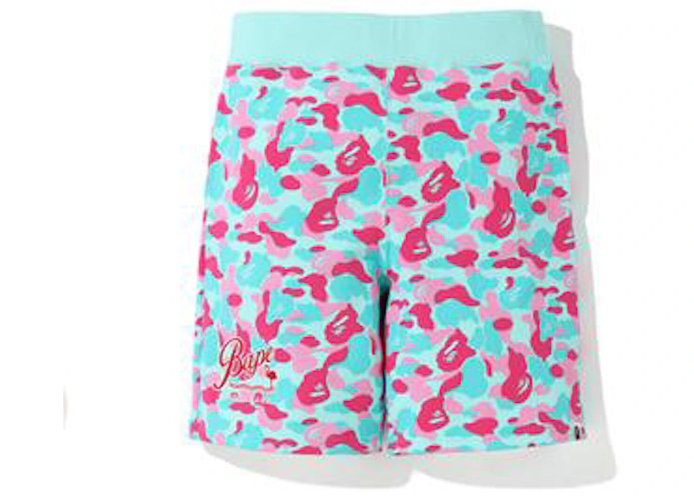 BAPE Store Miami Sweat Shorts Pink/Blue