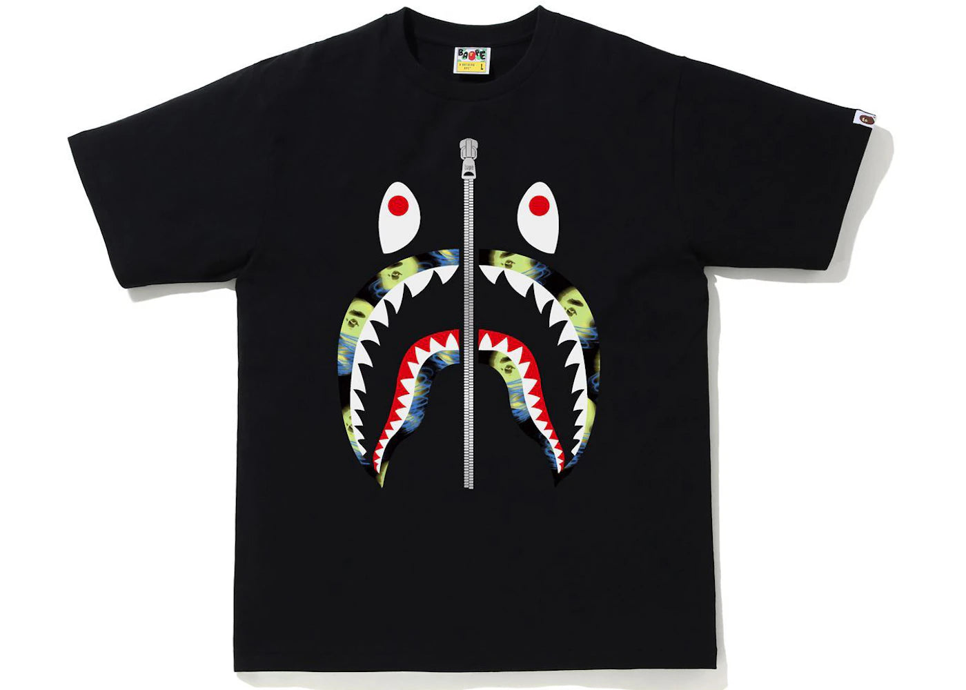 BAPE Storm Shark Tee Black/Black