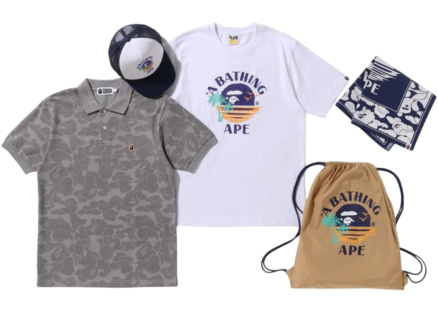 BAPE Summer Bag Beige