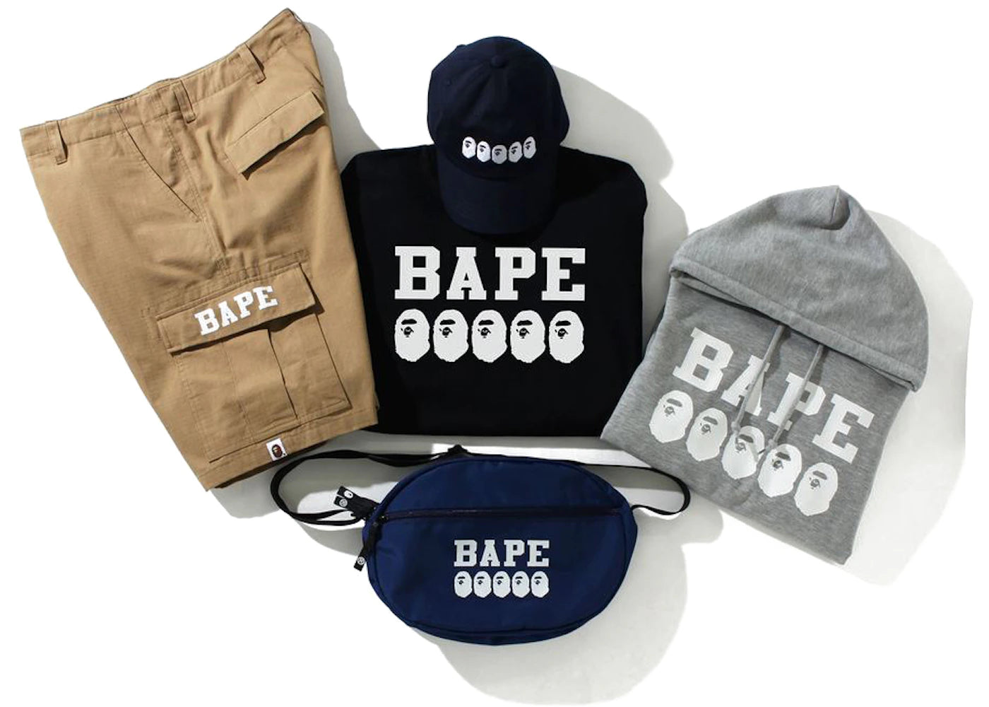 BAPE Summer Bag Go Skate Pack (Mens) Multi