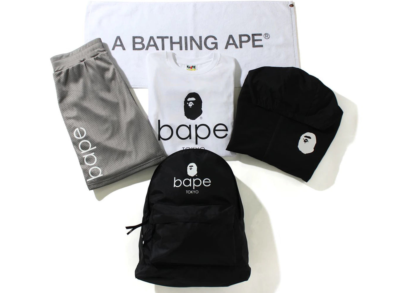 BAPE Summer Bag Training Club Mens Pack Black