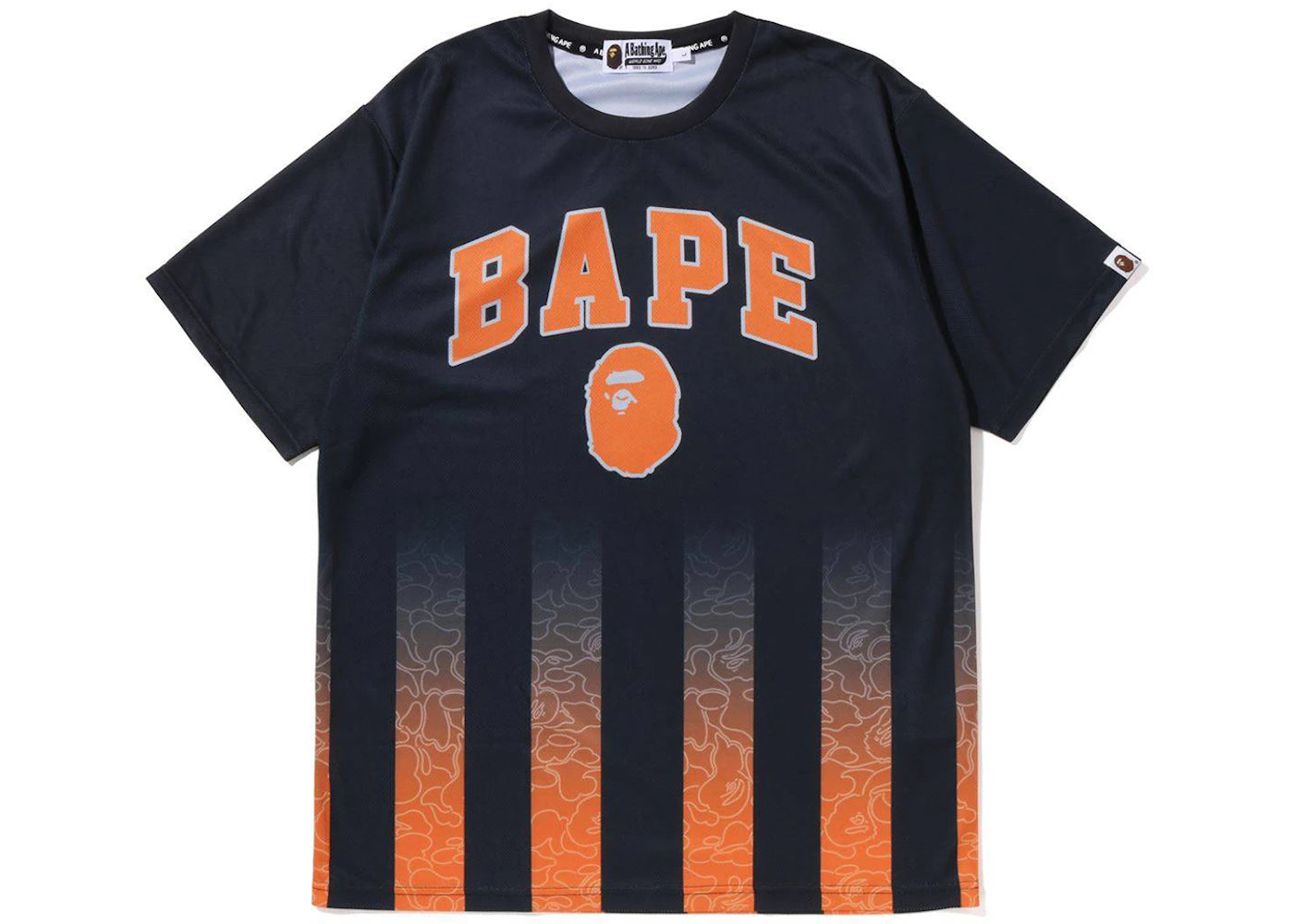 BAPE Team Jersey Tee Black