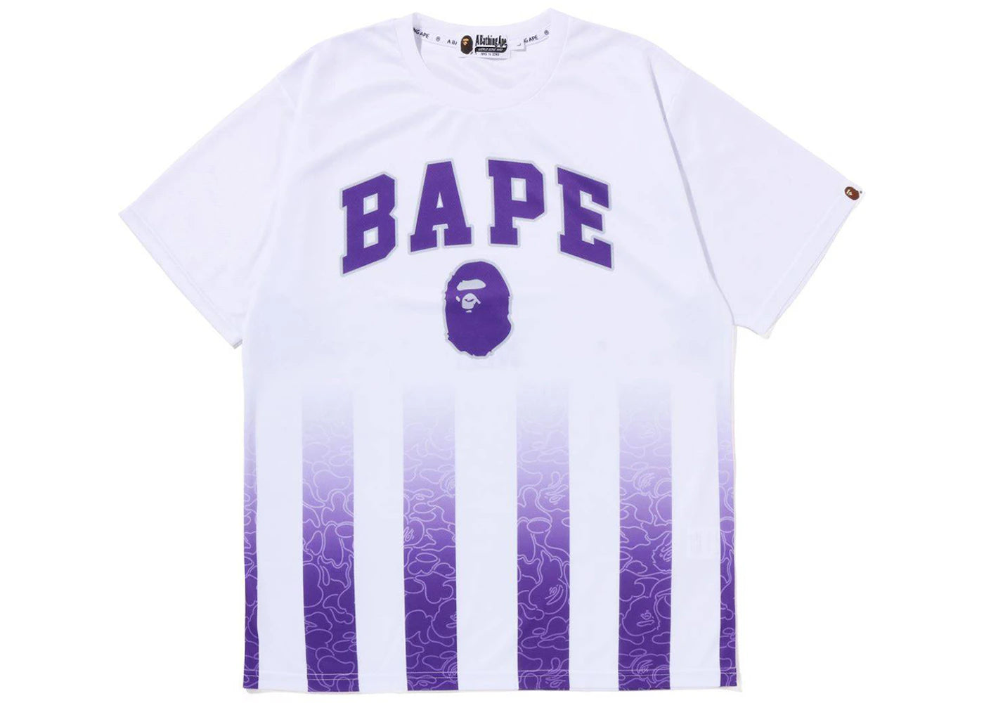 BAPE Team Jersey Tee White