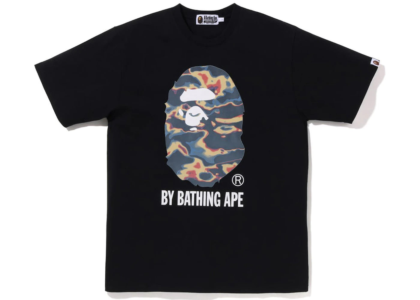 BAPE Thermography By Bathing Ape Tee Black