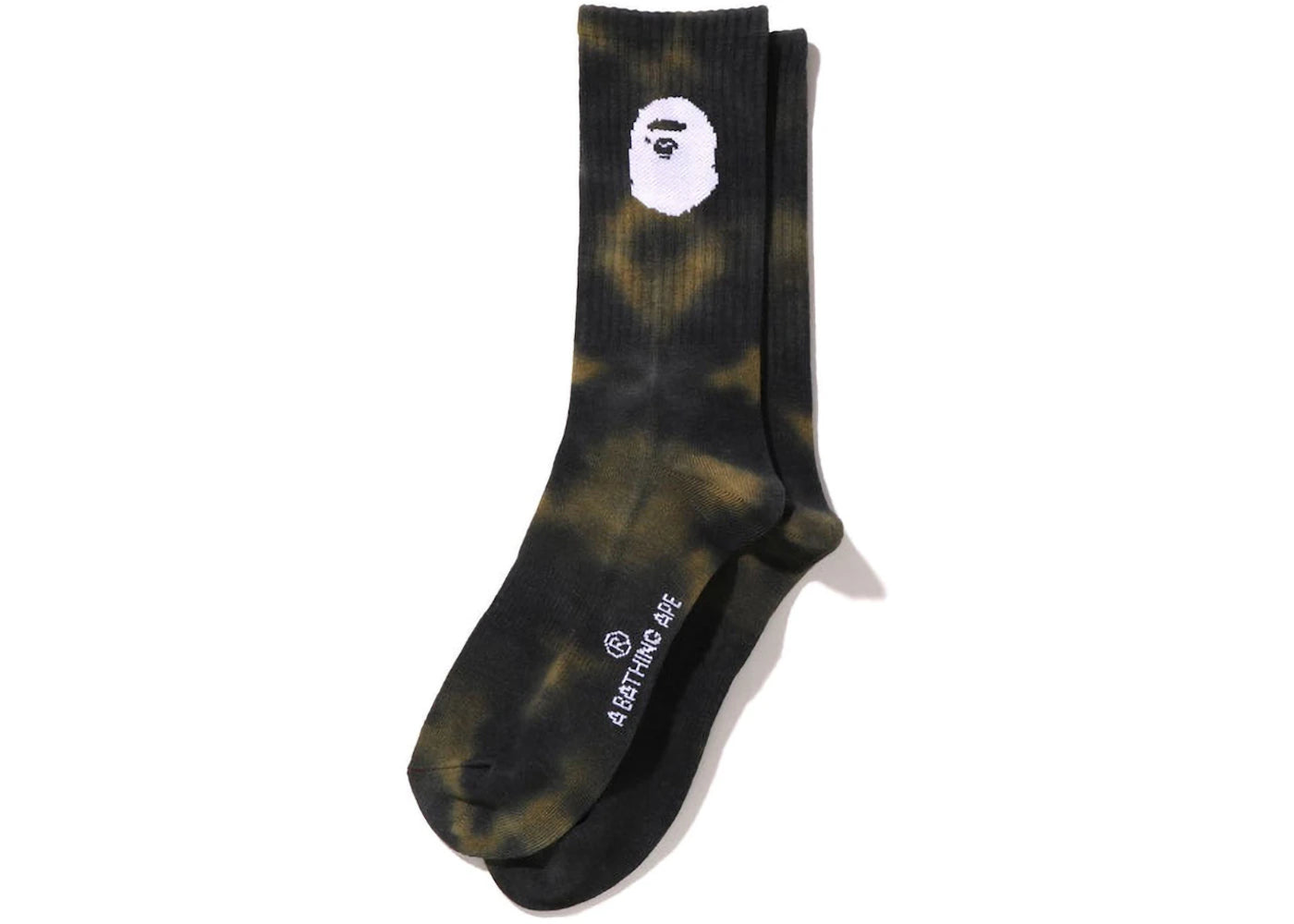 BAPE Tie Dye Socks Black