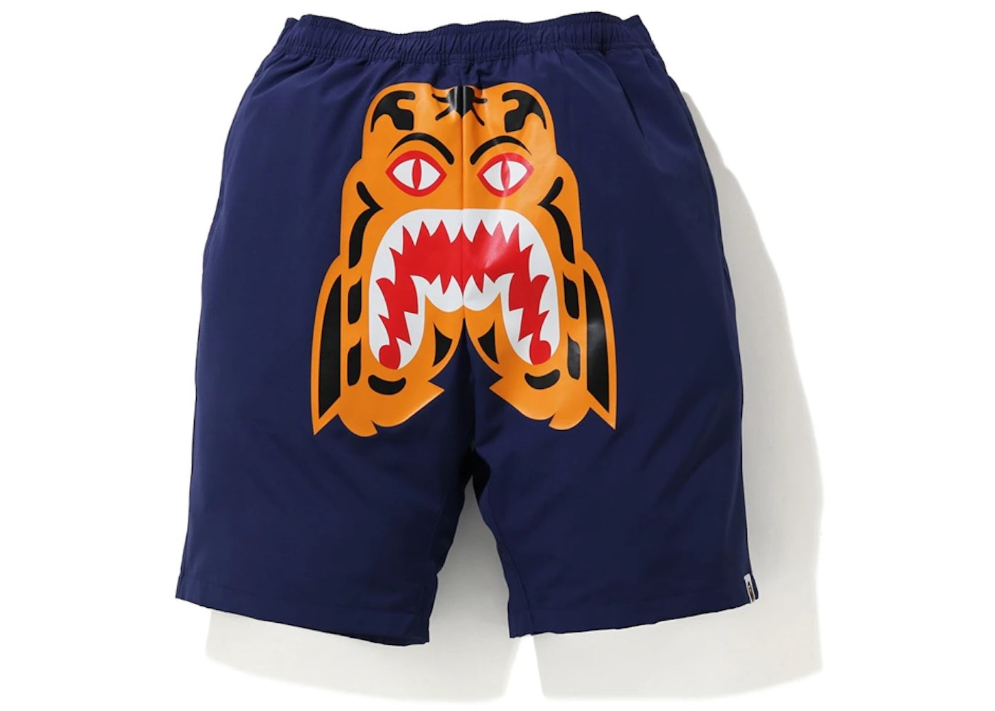 BAPE Tiger Beach Shorts Navy