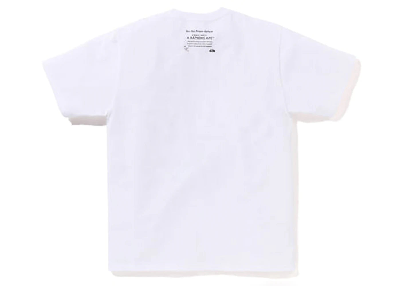 BAPE Tiger Camo Ape Head Tee White