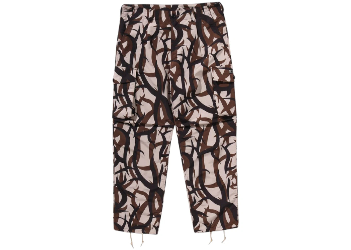BAPE Trial Camo Regular Fit 6 Pocket Pants Beige