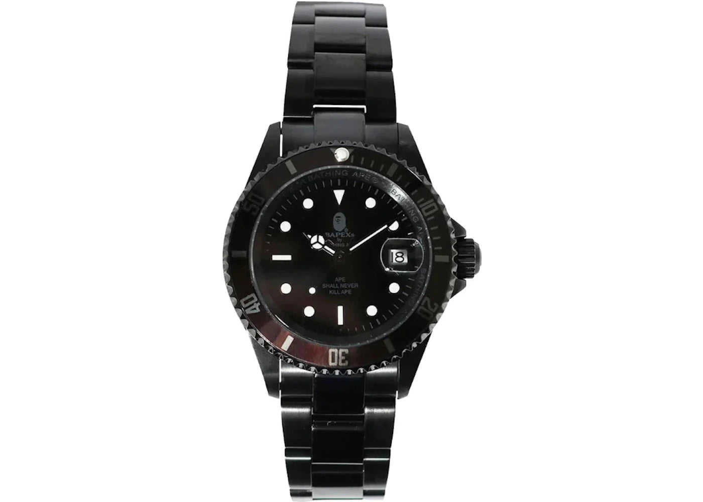 BAPE Type 1 BAPEX Relax Watch Black