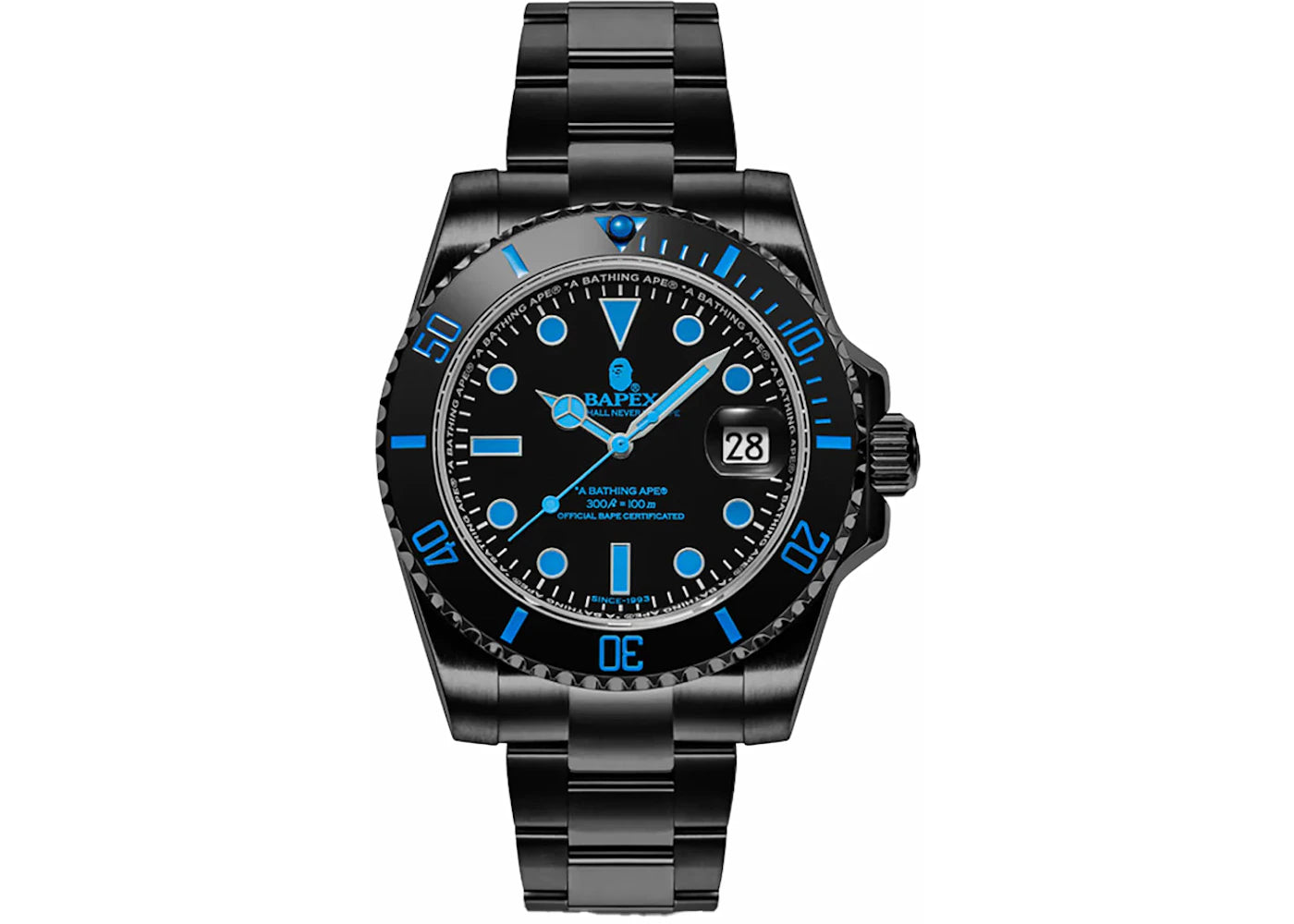 BAPE Type 1 BAPEX Watch Black/Blue