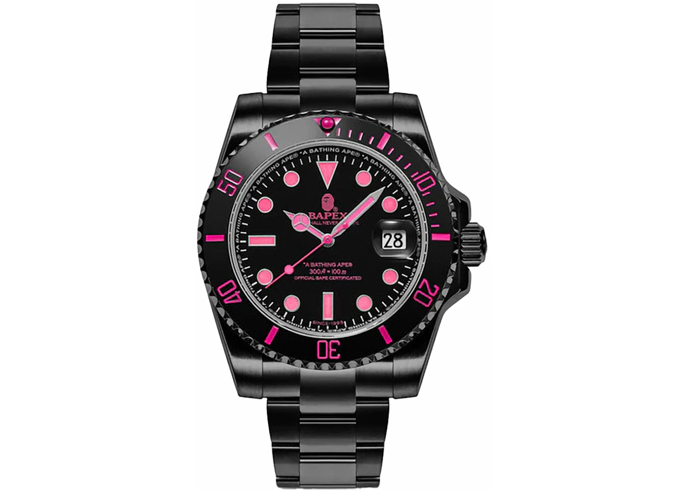 BAPE Type 1 BAPEX Watch Black/Red