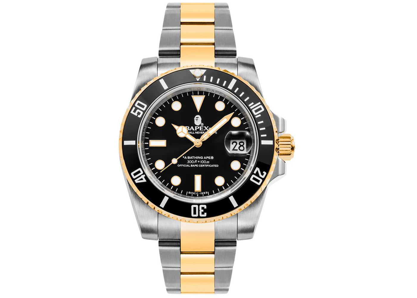 BAPE Type 1 BAPEX Watch (FW21) Gold