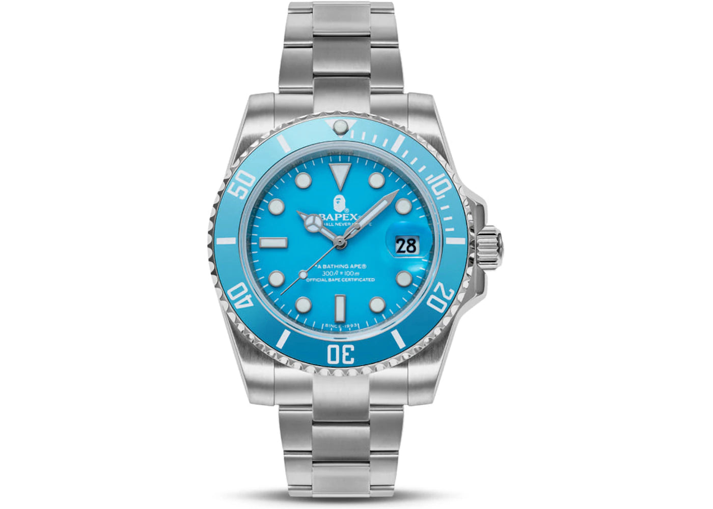 BAPE Type 1 Bapex Watch Blue