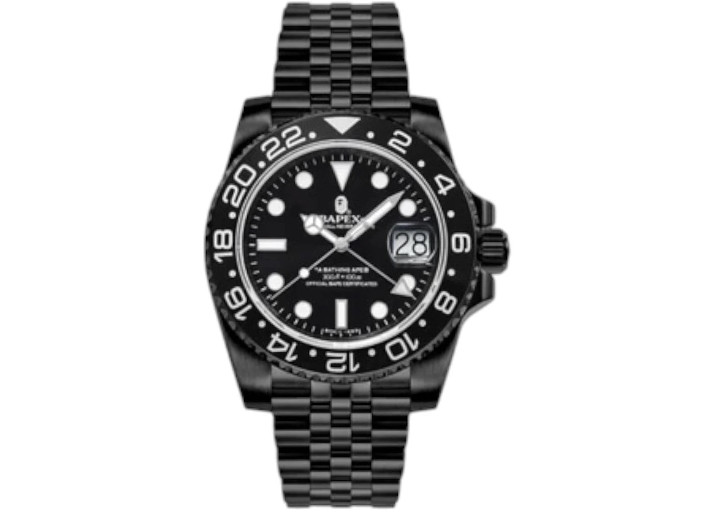 BAPE Type 2 BAPEX Watch Black