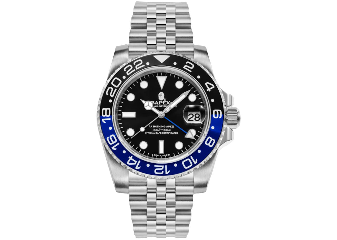 BAPE Type 2 BAPEX Watch Blue