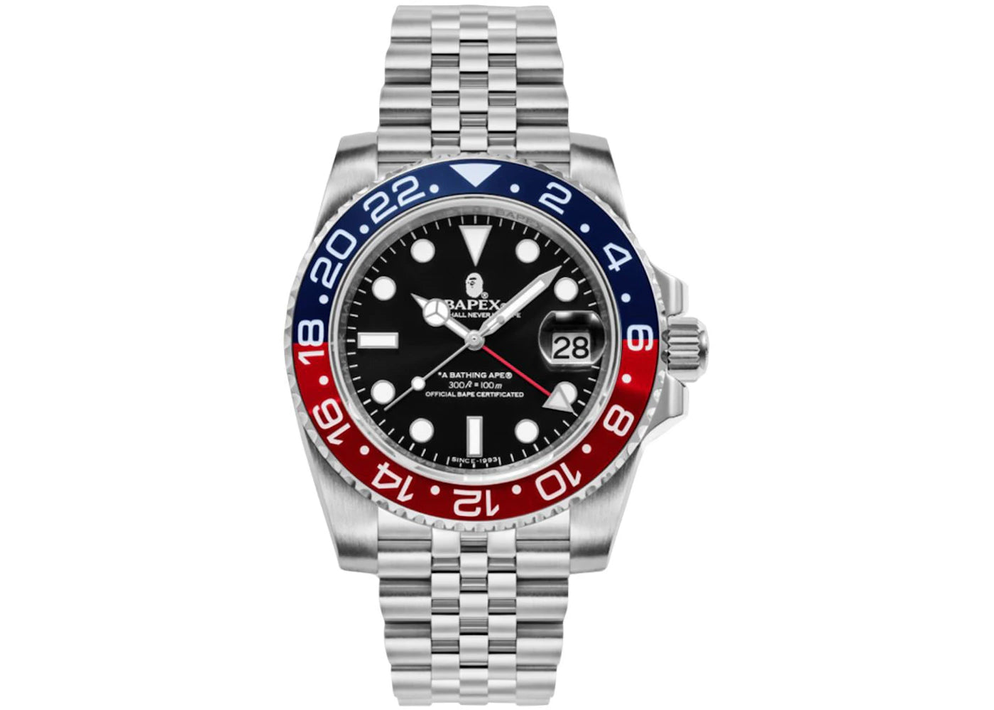 BAPE Type 2 BAPEX Watch Red