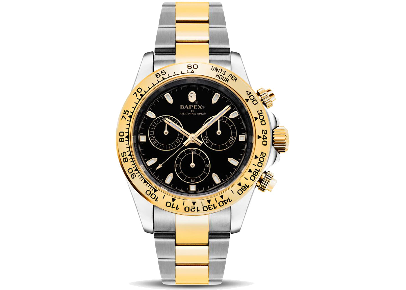 BAPE Type 4 BAPEX Watch Silver/Gold