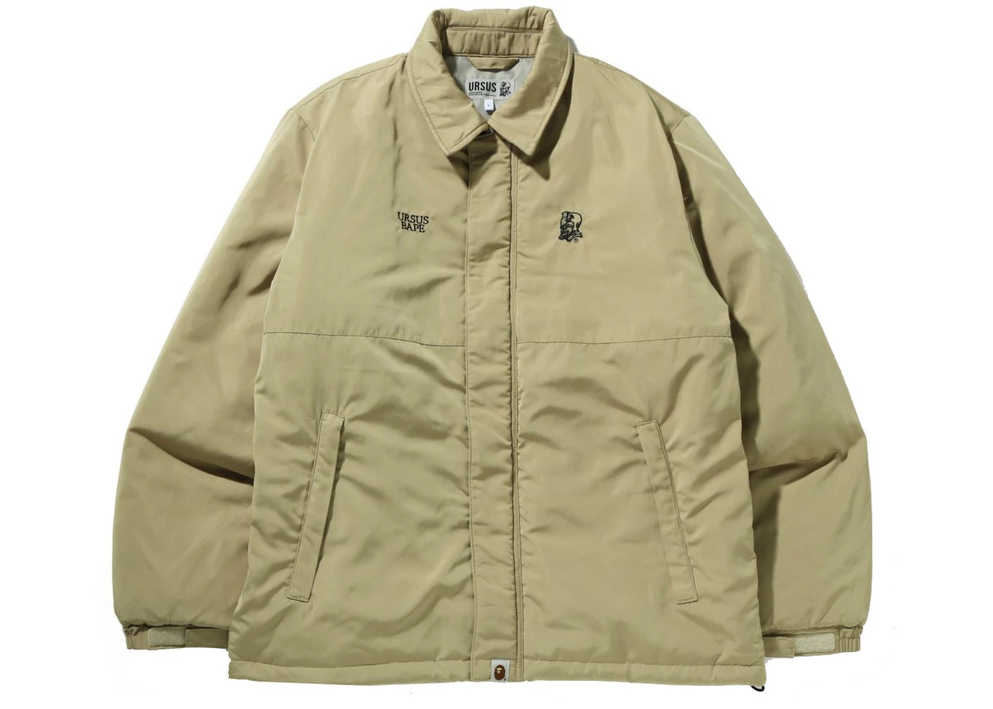 BAPE Ursus Puffer Blouson Beige