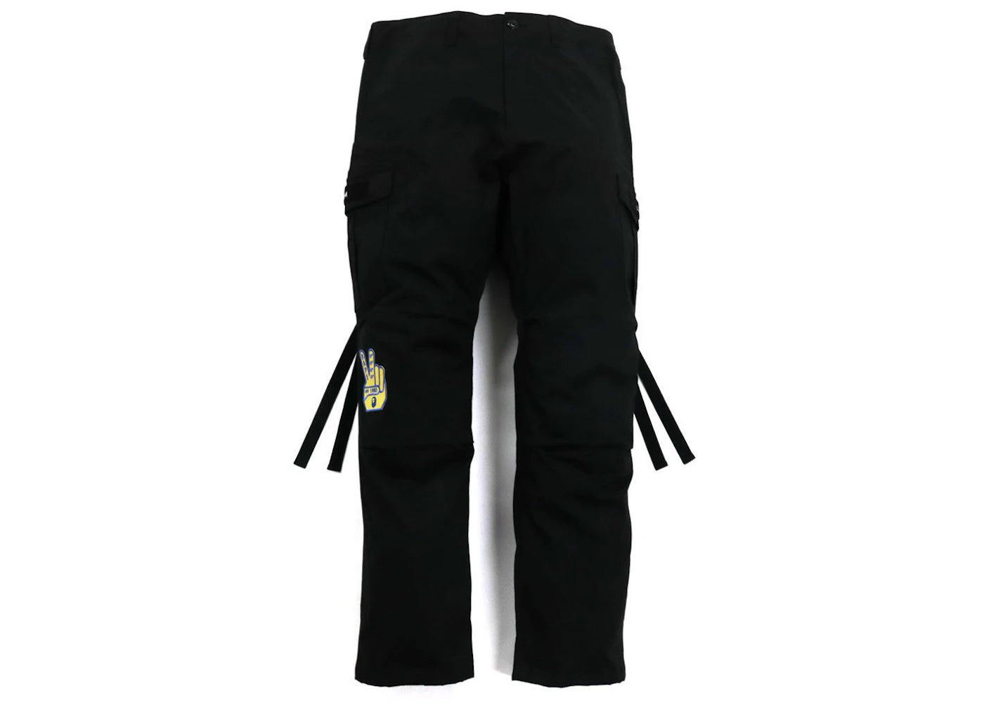 BAPE Wide Fit 6 Pocket Pant Black
