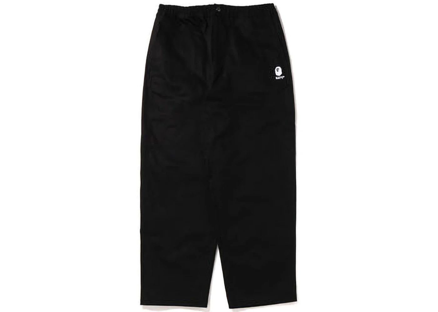 BAPE Wide Fit Chino Black