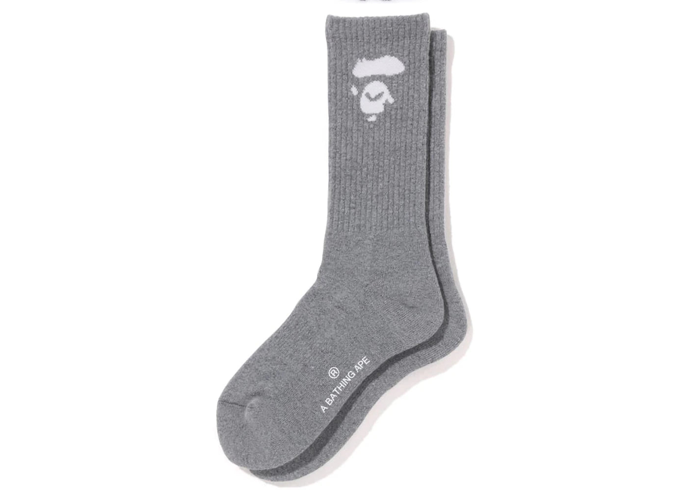 BAPE Women's A Bathing Ape Terry Socks Grey