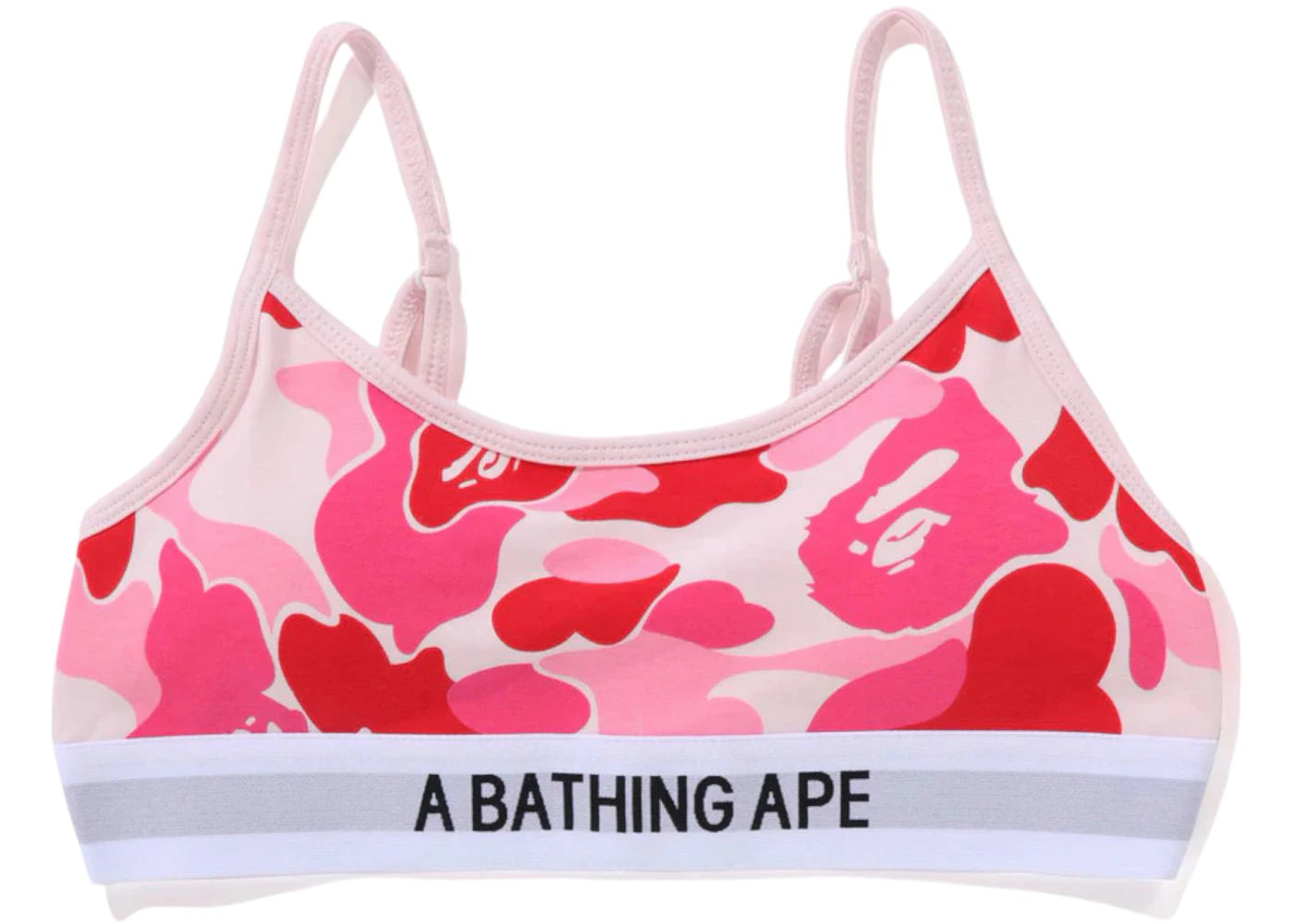 BAPE Women's ABC Camo Sport Bra (SS25) Pink