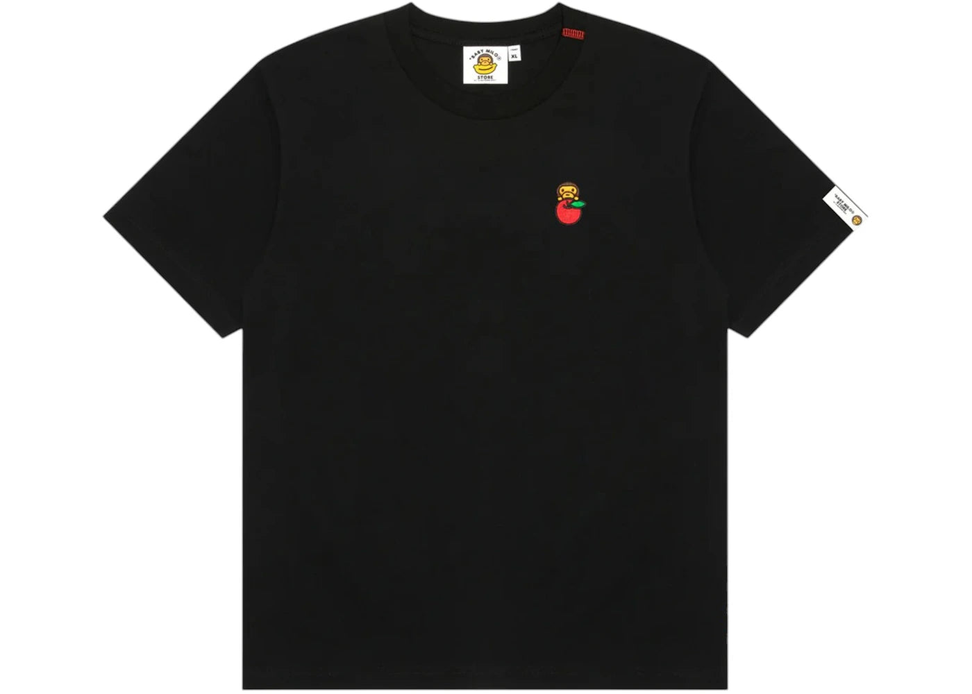 BAPE Women's Baby Milo Apple Tee Black