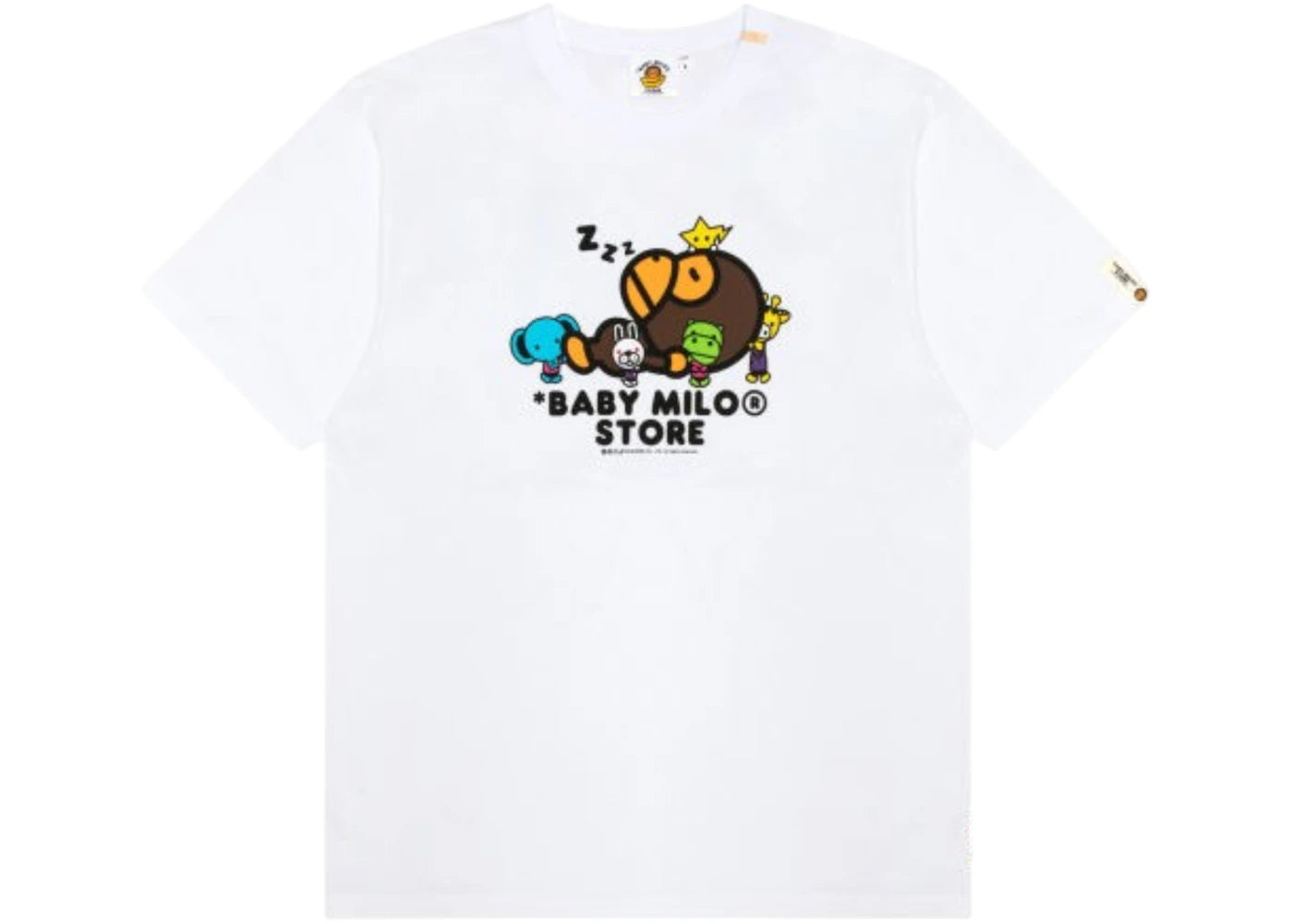 BAPE Women's Baby Milo Graphic Print III Tee (SS25) White