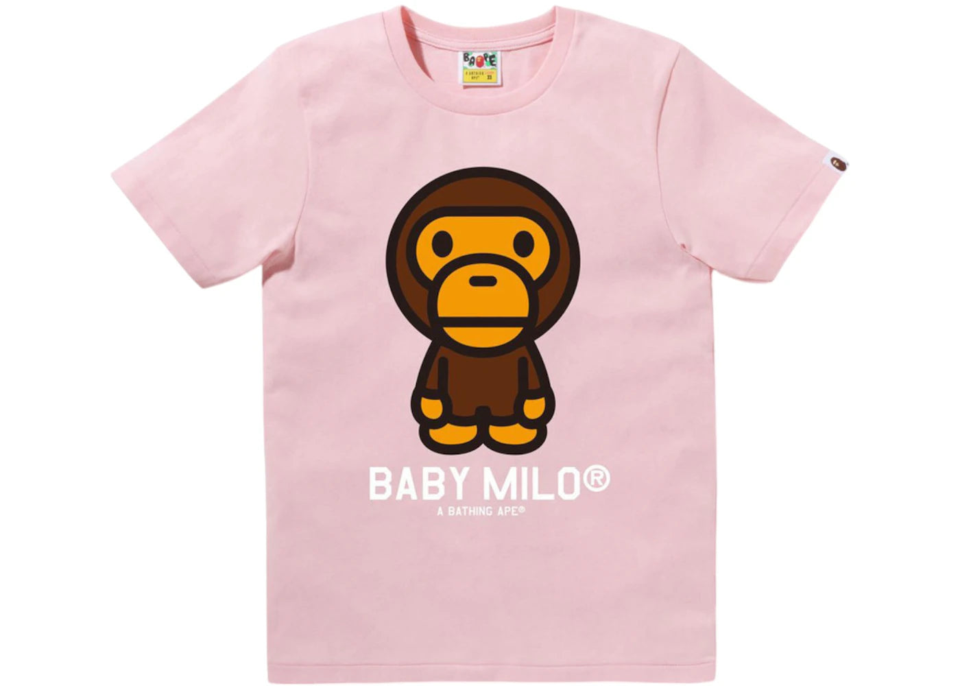 BAPE Women's Baby Milo Tee Pink