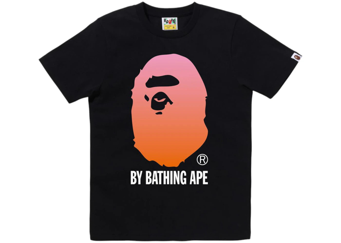 BAPE Women's Gradation By Bathing Ape Tee Black