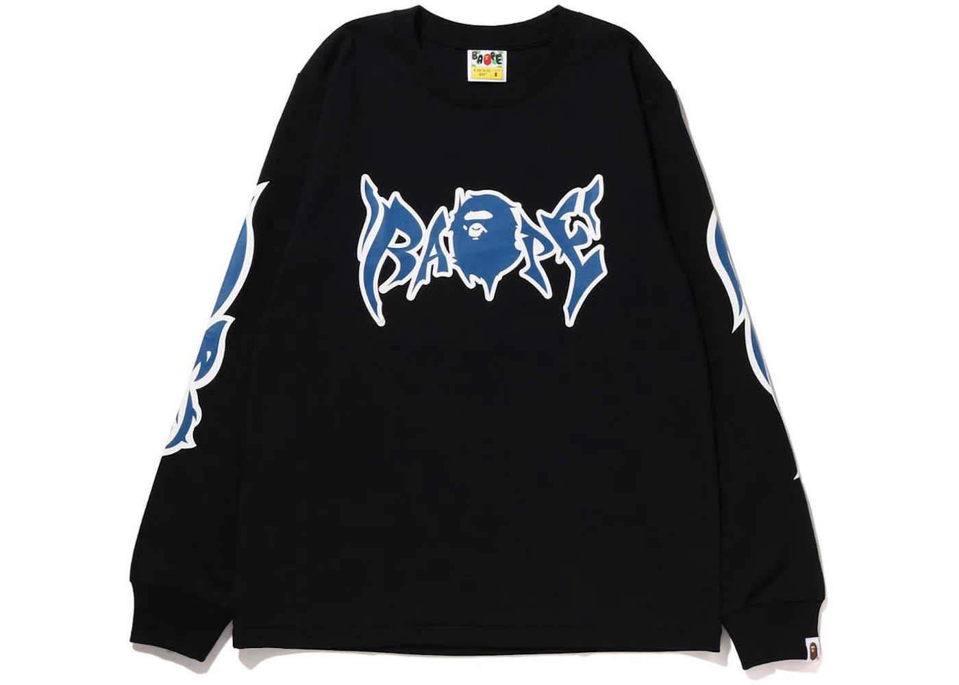 BAPE Women's Graffiti L/S Tee Black