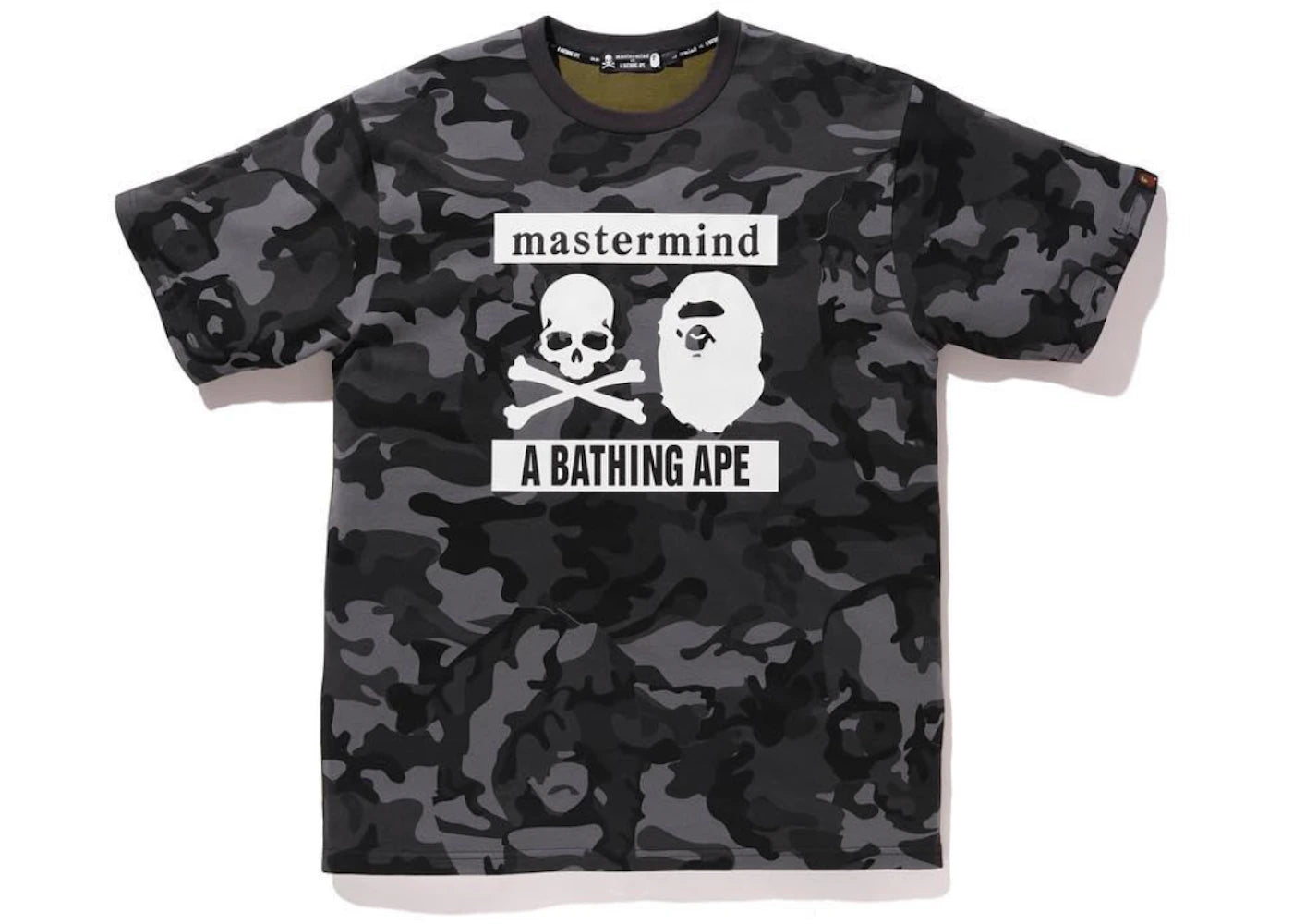 BAPE vs Mastermind Camo Tee Black/Green