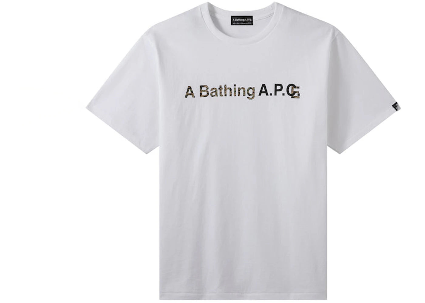 BAPE x A.P.C A Bathing A.P.C. T-shirt White