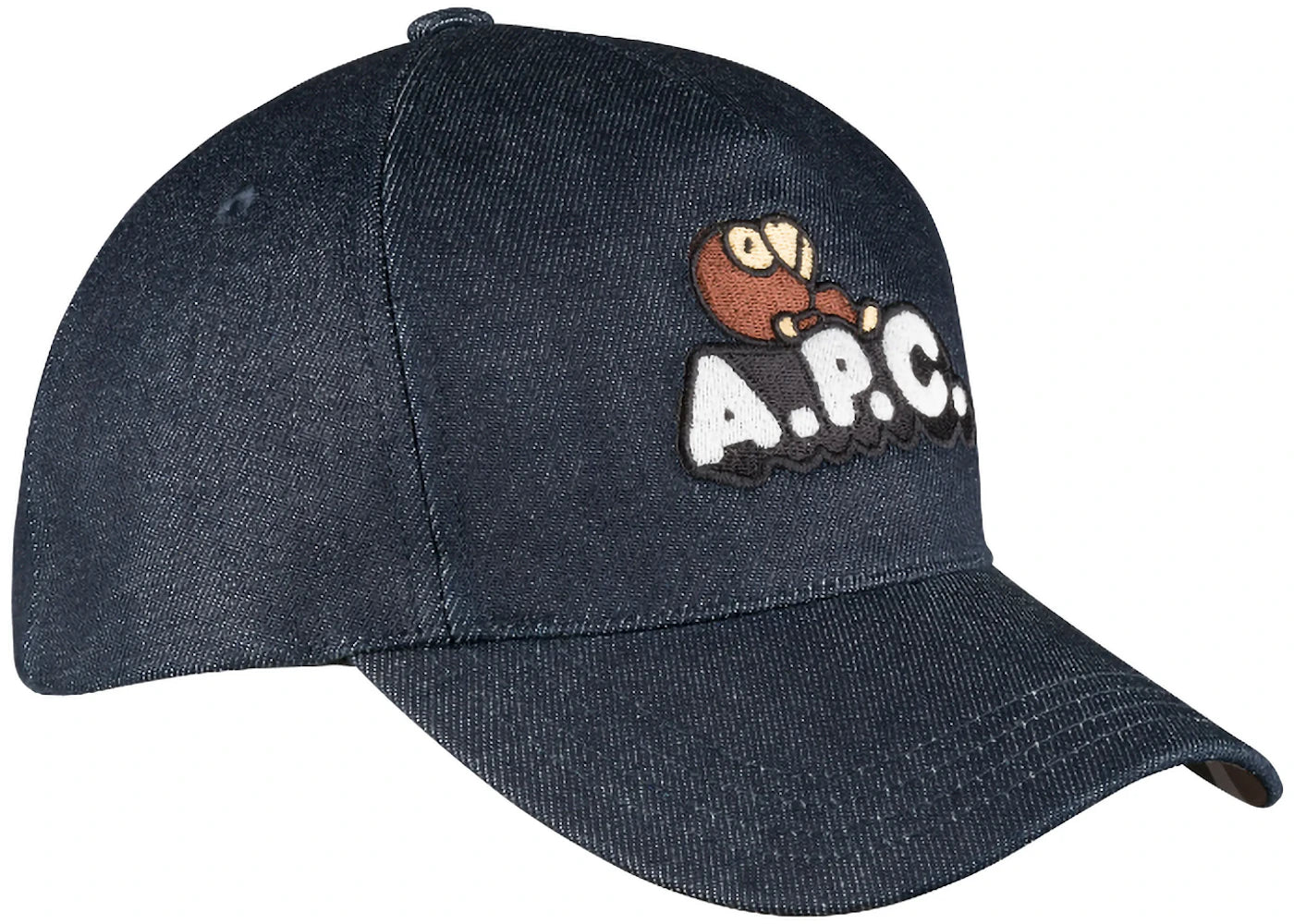 BAPE x A.P.C. Milo on APC Denim Cap Indigo