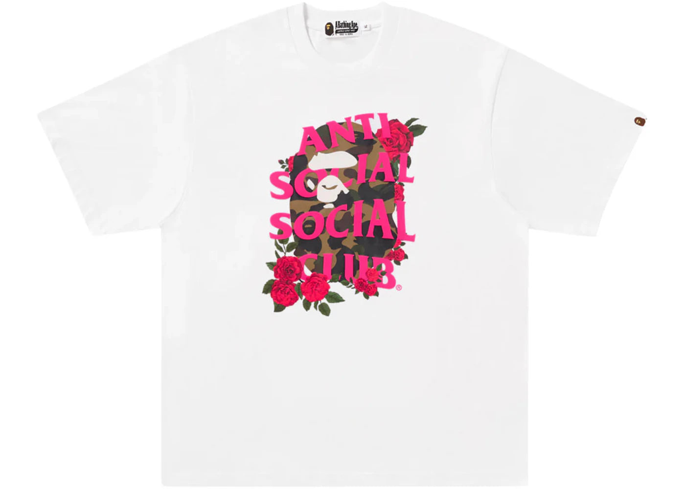 BAPE x Anti Social Social Club I Tee White