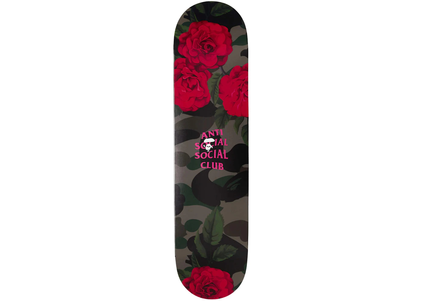 BAPE x Anti Social Social Club Skateboard Deck Multicolor