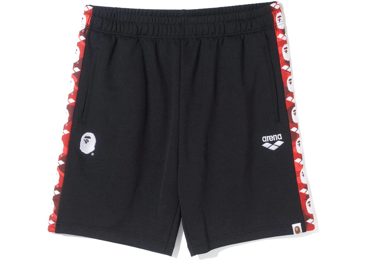 BAPE x Arena Jersey Shorts Black